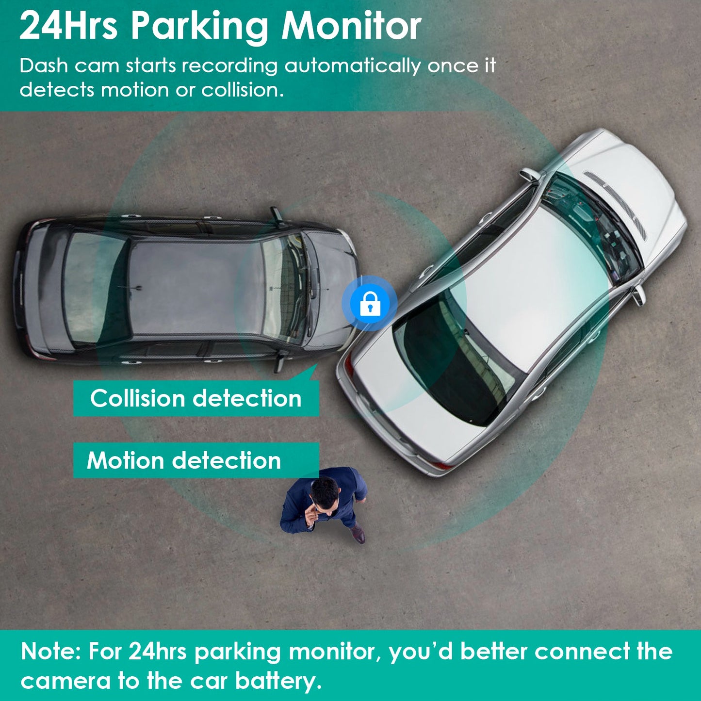 3 Channel Dash Cam Front Inside Rear Vehicle Driving Recorder Car DVR With 32G MMC Card.